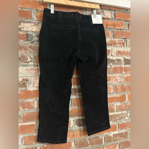 Zara The Slim Capri in Flocked Black Size 4 - Picture 6 of 9